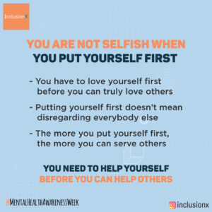 Read more about the article Mental Health Awareness Week: You’re not selfish when you put yourself first